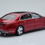 Mercedes Maybach S600 W222 V12 Biturbo Patagonia Červený Almost Real 1:18 - image 3 of 10