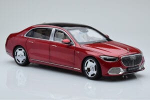 Mercedes Maybach S600 W222 V12 Biturbo Patagonia Červený Almost Real 1:18 820119 Kov – obrázek 6 z 10