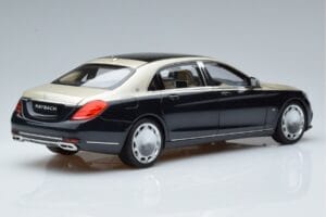 Mercedes Maybach S650 X222 Stříbrně Modrý Norev 1:18 B66960615 Kov – obrázek 3 z 7