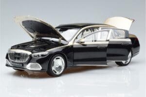 Mercedes Maybach S680 X223 Zlatý Černý Metallic Norev 1:18 183917 Kov – obrázek 2 z 7