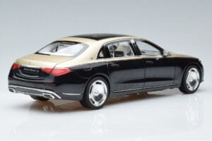 Mercedes Maybach S680 X223 Zlatý Černý Metallic Norev 1:18 183917 Kov – obrázek 3 z 7