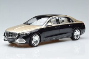 Mercedes Maybach S680 X223 Zlatý Černý Metallic Norev 1:18 183917 Kov