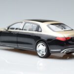 Mercedes Maybach S680 X223 Zlatý Černý Metallic Norev 1:18 183917 Kov - image 6 of 7