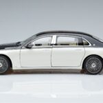 Mercedes Maybach S680 X223 Bílý Norev 1:18 B66961424 Kov - image 4 of 7