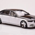 Mercedes Maybach S680 W223 Obsidian Černý Diamond Bílý Almost Real 1:18 - image 5 of 7