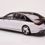 Mercedes Maybach S680 W223 Obsidian Černý Diamond Bílý Almost Real 1:18 - image 6 of 7