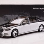 Mercedes Maybach S680 W223 Obsidian Černý Diamond Bílý Almost Real 1:18 - image 7 of 7