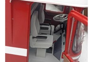 Mercedes O317 Porsche Transporter Červený CMR 1:18 CMR149 Kov – obrázek 11 z 12