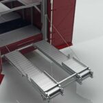 Mercedes O317 Porsche Transporter Červený CMR 1:18 - image 8 of 12