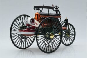 Mercedes Patent Motorwagen Zelená Norev 1:18 183701 Kov – obrázek 2 z 6