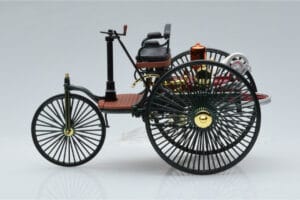 Mercedes Patent Motorwagen Zelená Norev 1:18 183701 Kov – obrázek 3 z 6