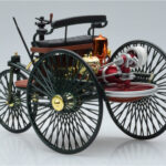 Mercedes Patent Motorwagen Zelená Norev 1:18 - image 5 of 6