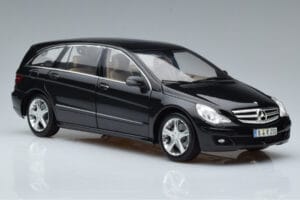 Mercedes R-Class W251 Obsidian Černý Minichamps 1:18 B66962325 Kov – obrázek 5 z 7