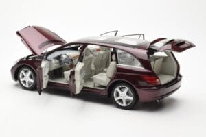 Mercedes R-Class W251 Červený Metalíza Minichamps 1:18 150034602 Kov – obrázek 5 z 8