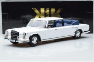 Mercedes 600 Pullman W100 Landaulet Bílý KK-Scale 1:18 KKDC181184 Kov – obrázek 6 z 6