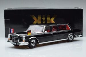 Mercedes 600 Pullman W100 W. Brandt G. Pompidou KK-Scale 1:18 KKDC181134 Kov – obrázek 6 z 6
