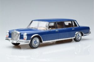 Mercedes S-Class 600 W100 LWB Pullman Tmavě Modrý MCG 1:18 MCG18189 Kov