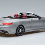Mercedes S-Class A217 Kabriolet Šedý Norev 1:18 B66960355 Kov - image 3 of 8
