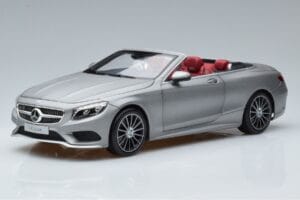 Mercedes S-Class A217 Kabriolet Šedý Norev 1:18 B66960355 Kov