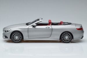 Mercedes S-Class A217 Kabriolet Šedý Norev 1:18 B66960355 Kov – obrázek 5 z 8
