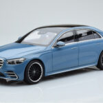 Mercedes S-Class W223 Vintage Modrý Norev 1:18