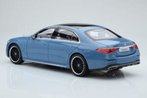 Mercedes S-Class W223 Vintage Modrý Norev 1:18 B66960828 Kov – obrázek 6 z 7