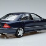Mercedes S55 AMG W220 Modrý Norev 1:18 183817 Kov - image 3 of 7