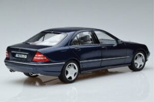 Mercedes S55 AMG W220 Modrý Norev 1:18 183817 Kov – obrázek 3 z 7