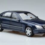 Mercedes S55 AMG W220 Modrý Norev 1:18 183817 Kov - image 5 of 7