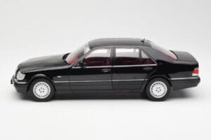 Mercedes S600 W140 Černý Norev 1:18 183722 Kov – obrázek 4 z 8