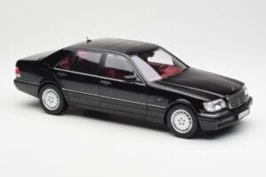 Mercedes S600 W140 Černý Norev 1:18 183722 Kov – obrázek 6 z 8