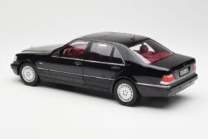 Mercedes S600 W140 Černý Norev 1:18 183722 Kov – obrázek 7 z 8
