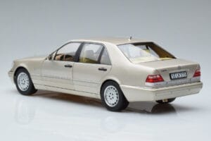 Mercedes S600 W140 Stříbrný Norev 1:18 183723 Kov – obrázek 6 z 7