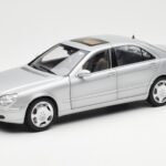 Mercedes S600 W220 Stříbrný Metalíza Norev 1:18