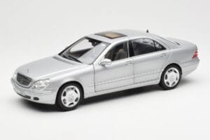 Mercedes S600 W220 Stříbrný Metalíza Norev 1:18 183810