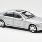 Mercedes S600 W220 Stříbrný Metalíza Norev 1:18 - image 6 of 8