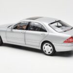 Mercedes S600 W220 Stříbrný Metalíza Norev 1:18 - image 7 of 8