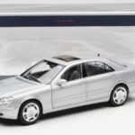 Mercedes S600 W220 Stříbrný Metalíza Norev 1:18 - image 8 of 8