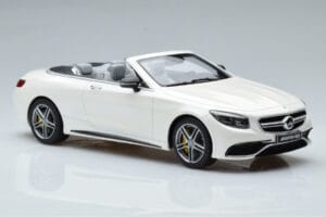 Mercedes AMG S63 A217 Kabriolet Diamond Bílý GT Spirit 1:18 B66965712 Pryskyřice – obrázek 4 z 6