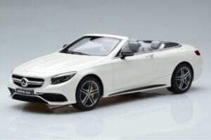 Mercedes AMG S63 A217 Kabriolet Diamond Bílý GT Spirit 1:18 B66965712