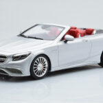 Mercedes AMG S65 A217 Kabriolet Stříbrný GT Spirit 1:18