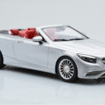 Mercedes AMG S65 A217 Kabriolet Stříbrný GT Spirit 1:18 - image 4 of 6