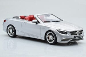 Mercedes AMG S65 A217 Kabriolet Stříbrný GT Spirit 1:18 GT764 Pryskyřice – obrázek 4 z 6