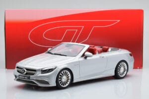 Mercedes AMG S65 A217 Kabriolet Stříbrný GT Spirit 1:18 GT764 Pryskyřice – obrázek 6 z 6