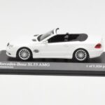 Mercedes SL 55 AMG R230 Bílý Minichamps 1:43