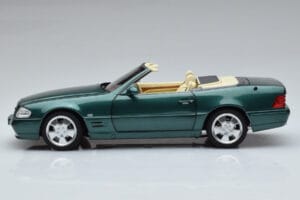 Mercedes SL500 R129 Zelený Metalíza Norev 1:18 183753 Kov – obrázek 5 z 8