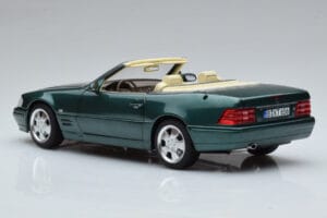 Mercedes SL500 R129 Zelený Metalíza Norev 1:18 183753 Kov – obrázek 7 z 8