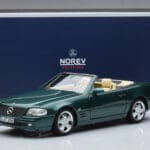 Mercedes SL500 R129 Zelený Metalíza Norev 1:18 183753 Kov - image 8 of 8