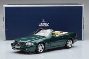 Mercedes SL500 R129 Zelený Metalíza Norev 1:18 183753 Kov – obrázek 8 z 8