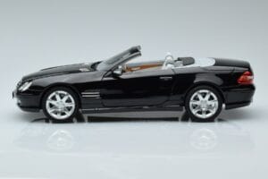 Mercedes SL500 R230 Černý Norev 1:18 183840 Kov – obrázek 4 z 8